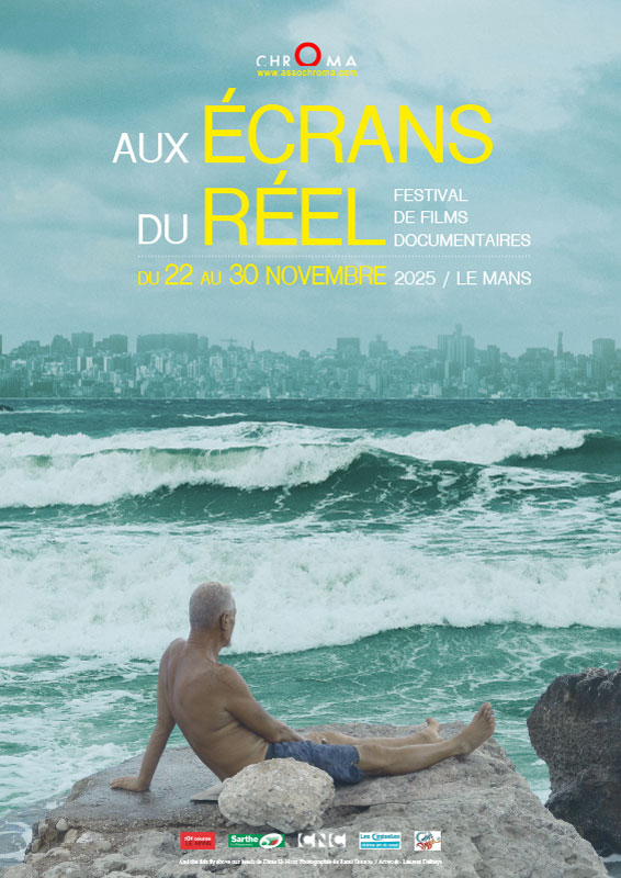 Affiche aux ecrans du reel 2025 2